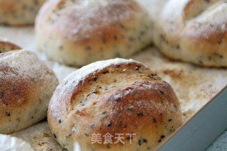 Knead-free Also Has A Good Taste: [germ Crispy French Sesame Ball] (with A Simple Cutting Knife) recipe