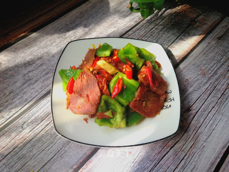 Food: Stir-fried Beef with Vegetable Pepper recipe