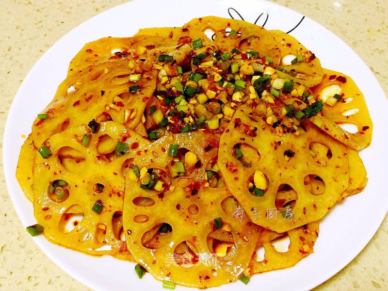 Hot and Sour Lotus Root Slices recipe