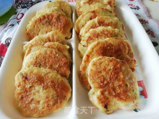 Shrimp Pancakes with Mixed Grain Seasonal Vegetables recipe