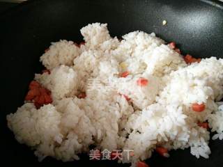 Tomato and Egg Fried Rice + Sugar Yolk Fried Egg recipe