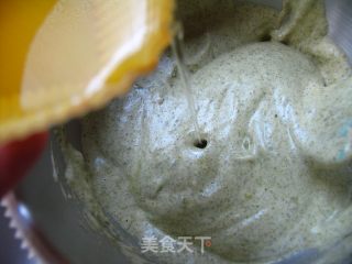 Refreshing Tea Taste-raisin Matcha Cake recipe