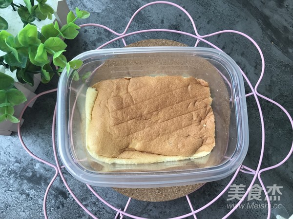 Taro Mashed Mochi and Pork Floss Bento recipe