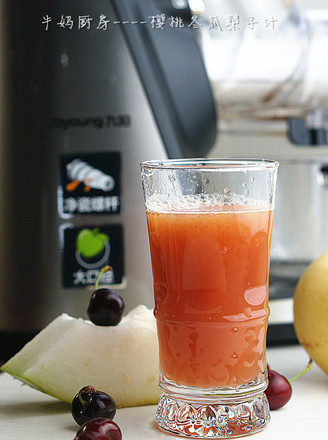 Cherry Winter Melon Pear Juice recipe