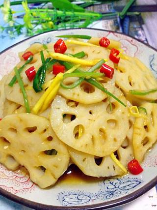Mixed Lotus Root Slices recipe