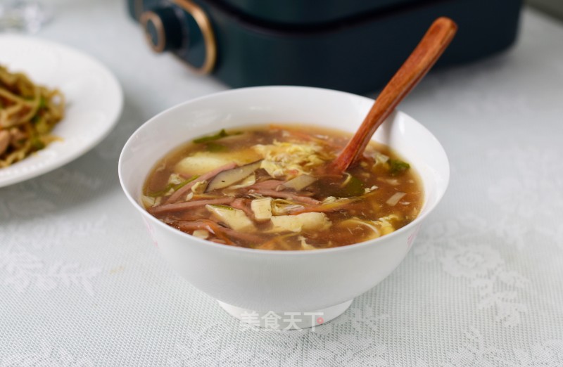 Warm Appetizing Hot and Sour Soup recipe