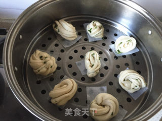 #春食野菜香#wild Green Onion Rolls recipe