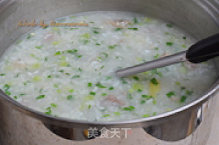 White Radish Beef Porridge recipe