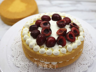 Cherries Naked Cake recipe