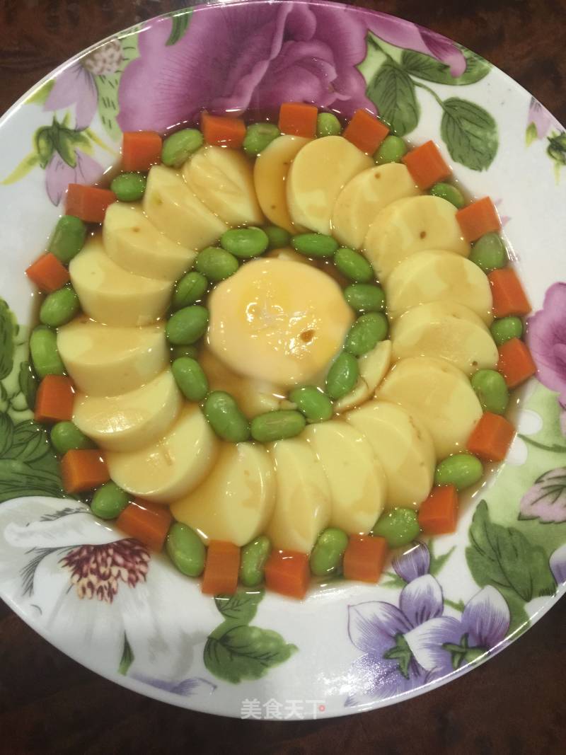 Japanese Tofu Steamed Egg recipe