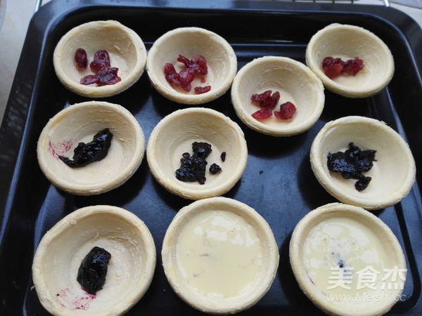 Cranberry Egg Tart recipe