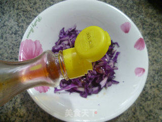 Hot and Sour Purple Cabbage recipe