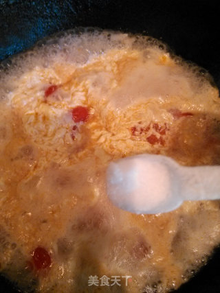Cherry Tomatoes and Egg Soup recipe