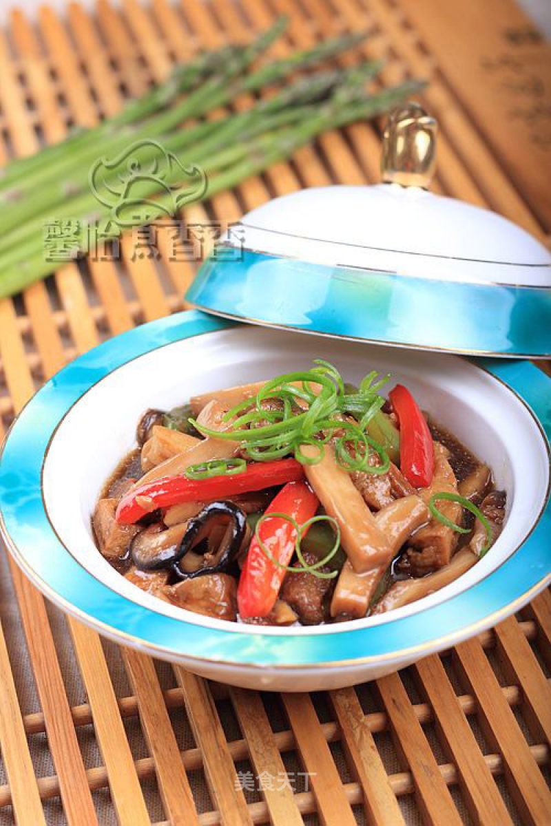 Healthy Vegetables in Spring-oyster Sauce Tofu Pot recipe