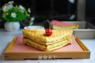 Pork Floss Sandwich Cake recipe