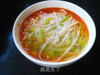 【northeast】red Oil Wheat Noodles recipe