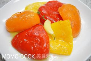 Western Food Appetizers-olive Oil Pickled Peppers recipe