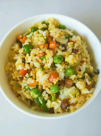 Fried Rice with Peas recipe