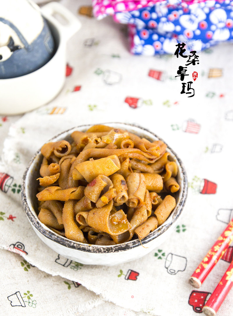 Spicy to The Trembling of The Mouth-pickled Pepper Duck Intestines recipe