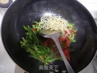 Stir-fried Shredded Green Pepper recipe