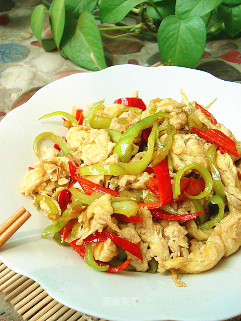 Scrambled Eggs with Chili recipe