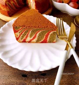 #trust of Beauty#three-color Chiffon Cake recipe