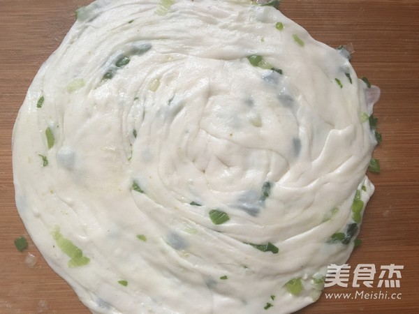 Scallion Oil Finger Cake recipe