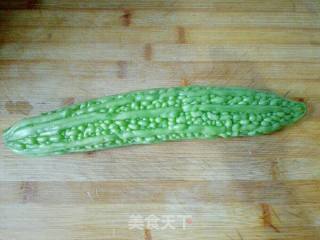 "summer Lazy Meal" Cold Bitter Gourd recipe