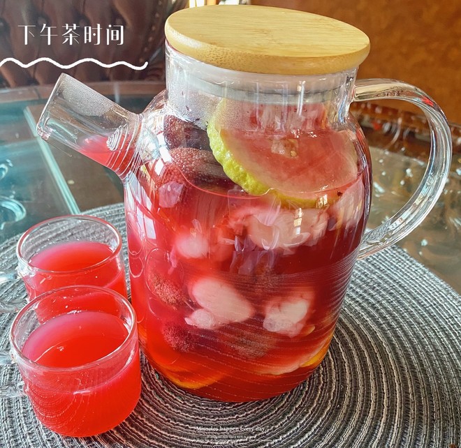 Bayberry and Lychee Iced Drink🧉 Super Simple and Delicious