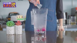 Lele Pitaya-milk Tea Tutorial Milk Tea Recipe Smoothie Method recipe