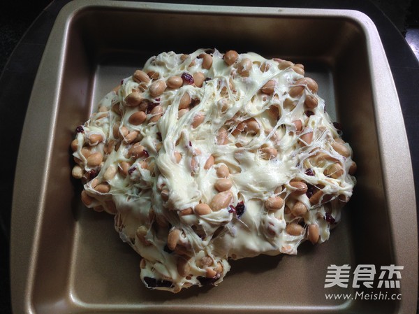 Cranberry Peanut Nougat recipe