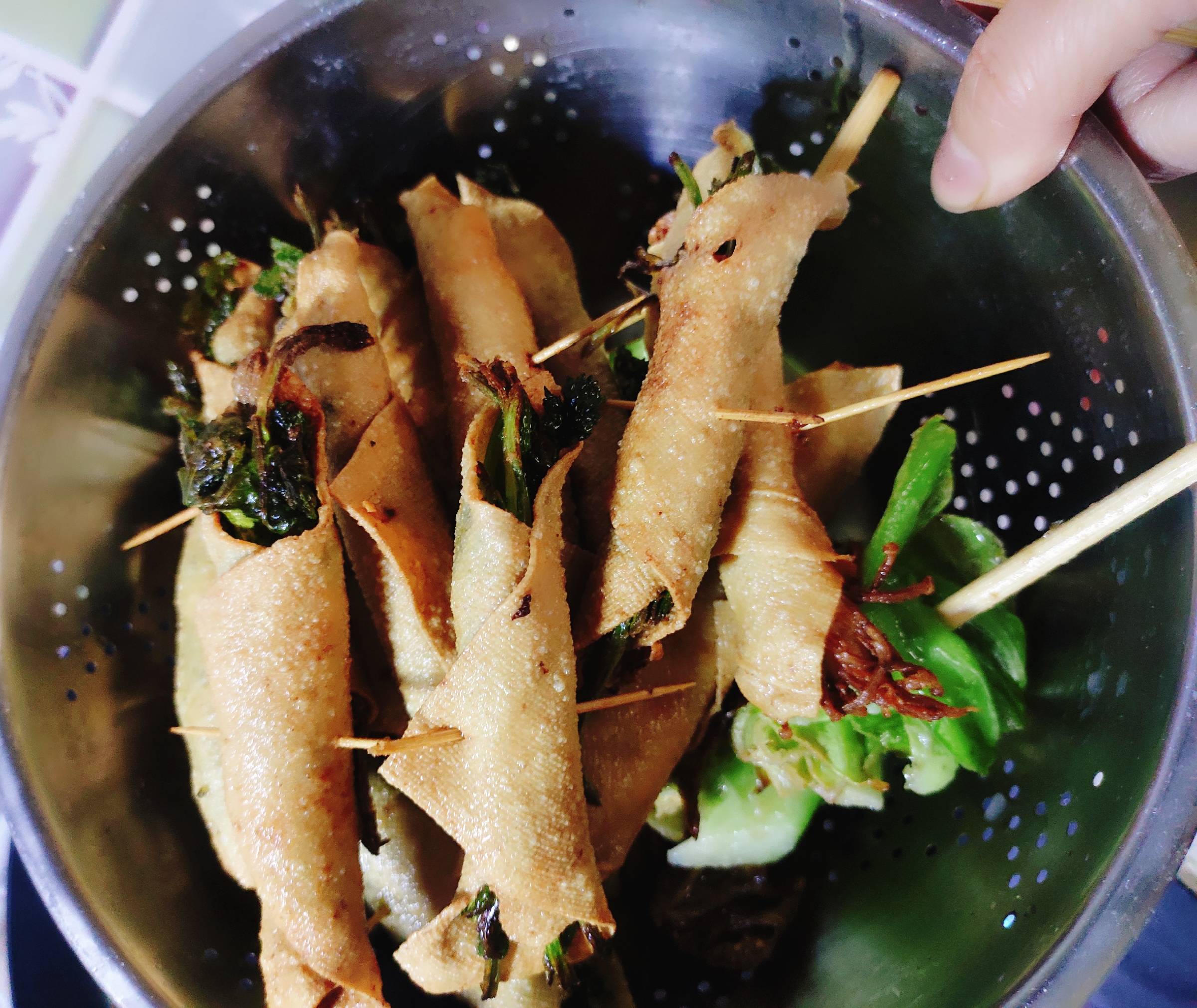 Casual Fried Skewers Comparable to Street Stalls recipe