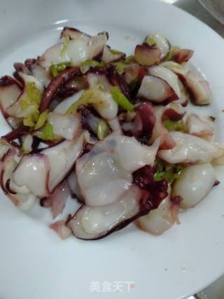 Stir-fried Octopus Feet recipe