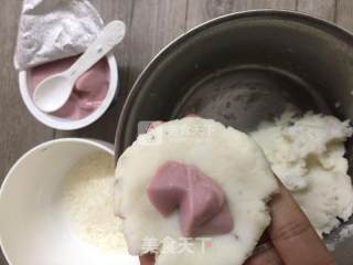 Blueberry Pudding Yam Balls recipe