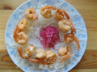 Bird's Nest Anchovy Shrimp recipe