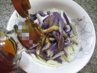 Eggplant Mixed with Rice White recipe