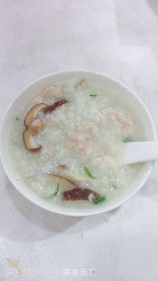 Mushroom Lean Pork Congee recipe