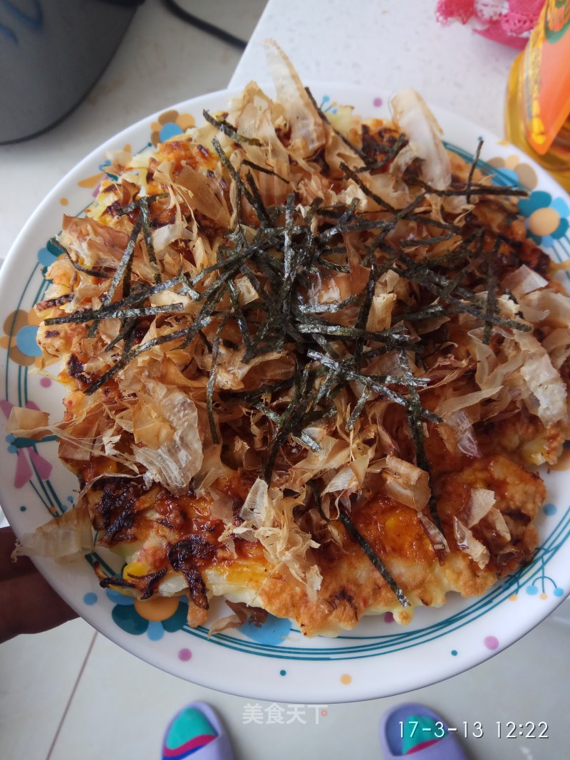 Simple Version of Okonomiyaki recipe