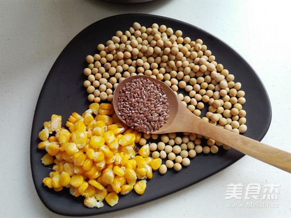 Corn Flax Seed Soy Milk recipe