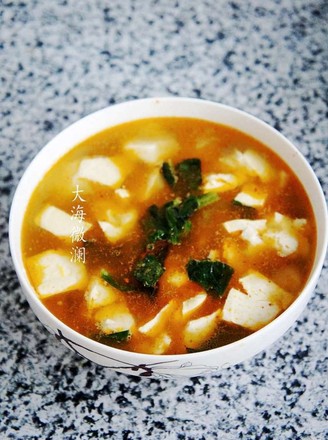 Gai Vegetable Tofu Soup