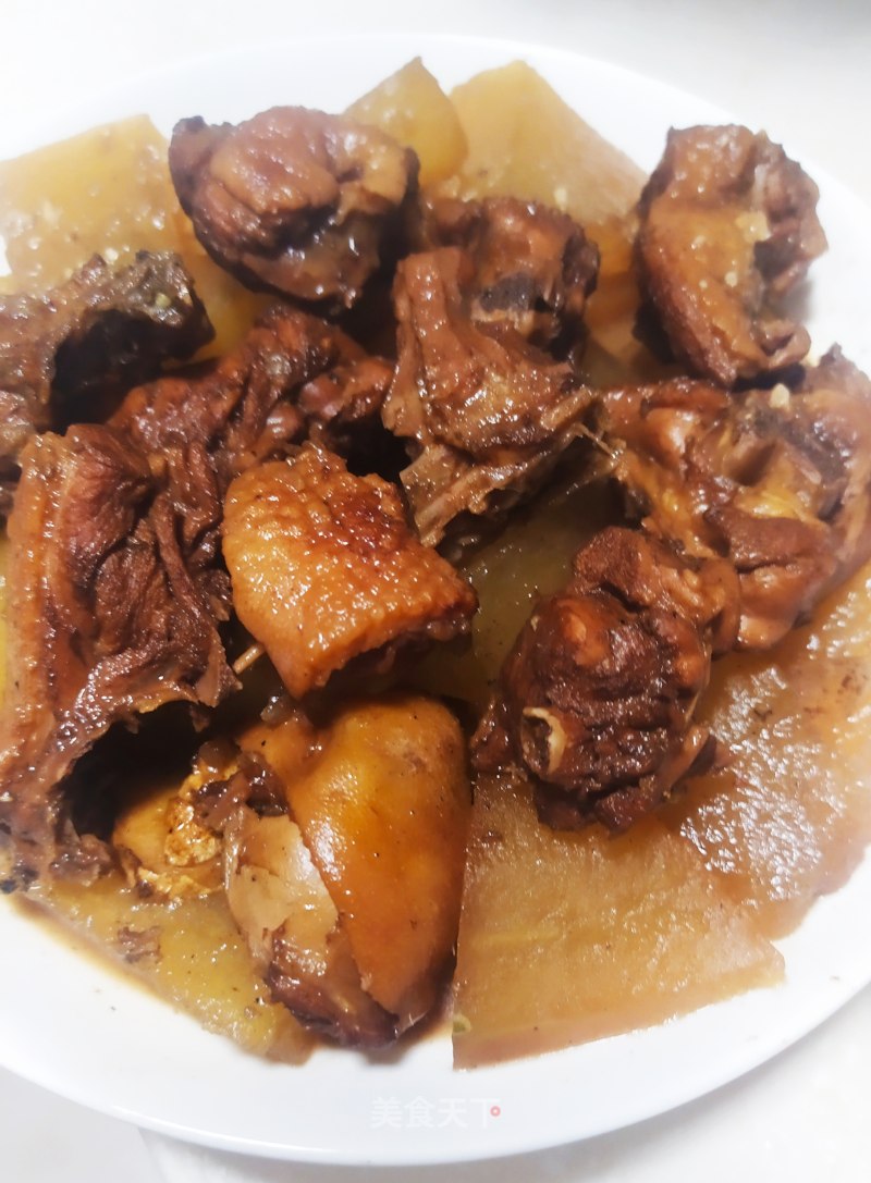 Braised Duck with Winter Melon recipe