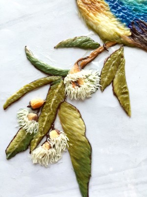 Hand-painted with Butter Cream-detailed Explanation of European-style Embroidered Flowers and Birds recipe