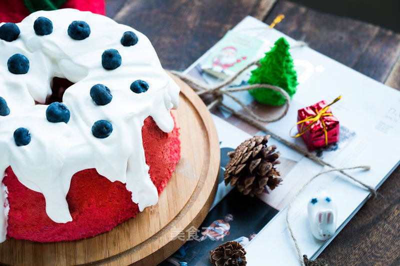 [christmas Season] Gorgeous and Beautiful Red Velvet Cream Cake recipe