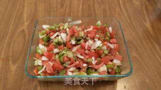 Green Peppers and Tomatoes recipe