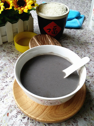 Black Sesame Double Rice Paste recipe