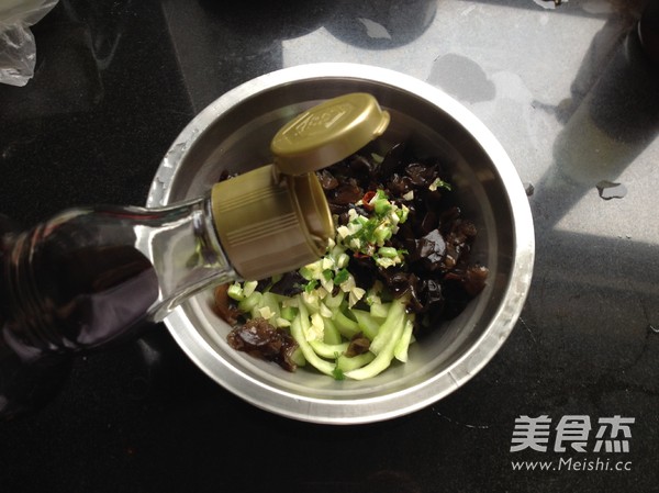 Cold Black Fungus Peel recipe