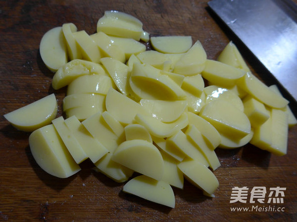 Pickled Mustard Tuber, Leishan, Cherry Jade Tofu Soup recipe