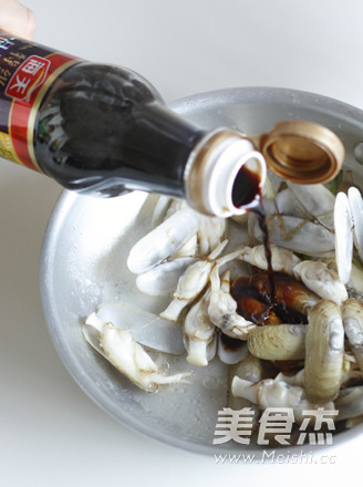 Stir-fried Razor Clams recipe