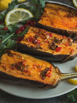 The Soul of Grilled Eggplant is The Sauce
