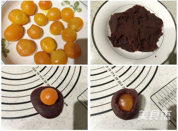 Bean Paste Egg Yolk Crisp recipe